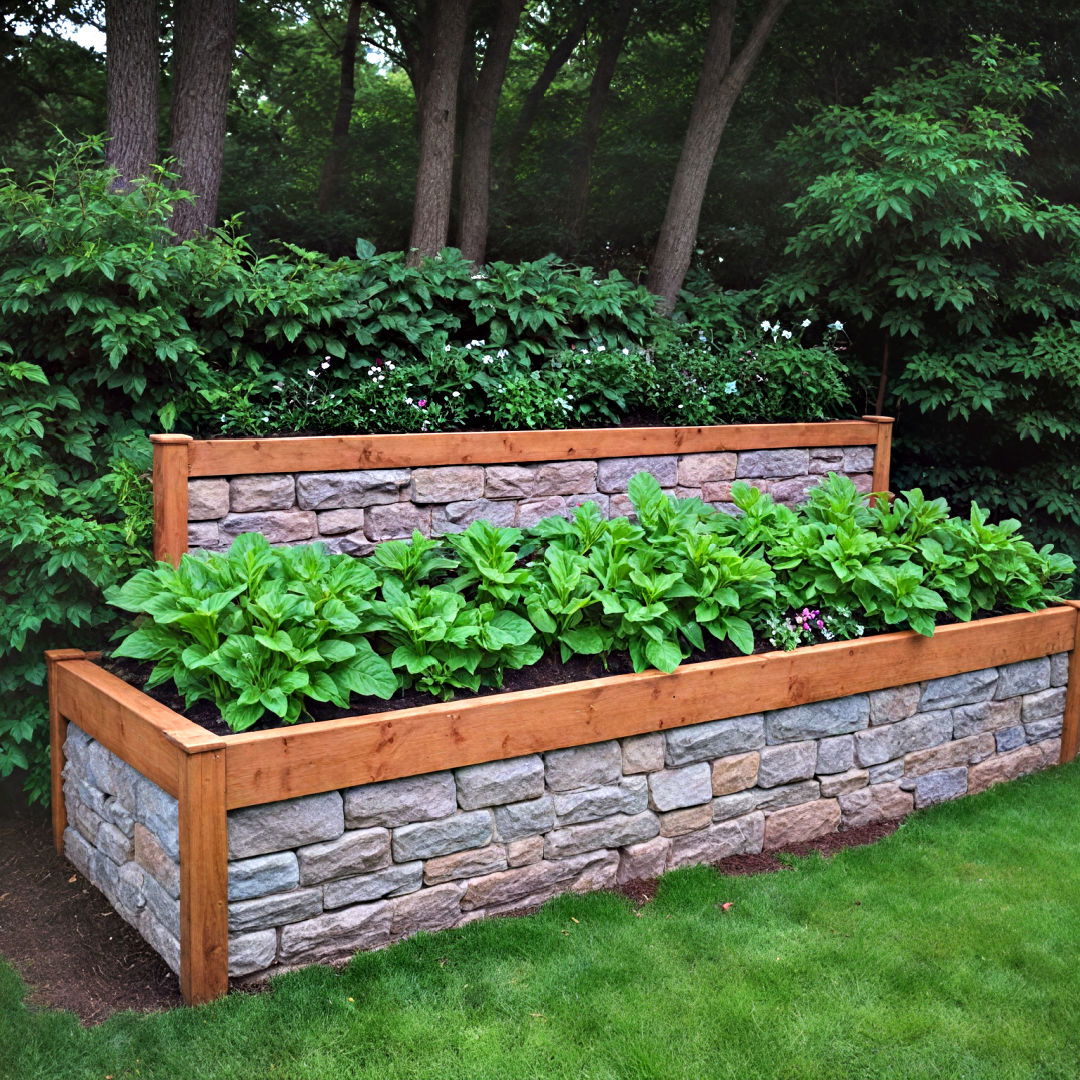 raised garden bed wall - 25 Inexpensive Raised Garden Bed Ideas
