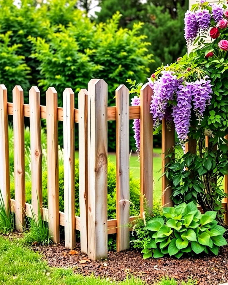 ranch house landscaping with split rail fence - 30 Ranch House Landscaping Ideas