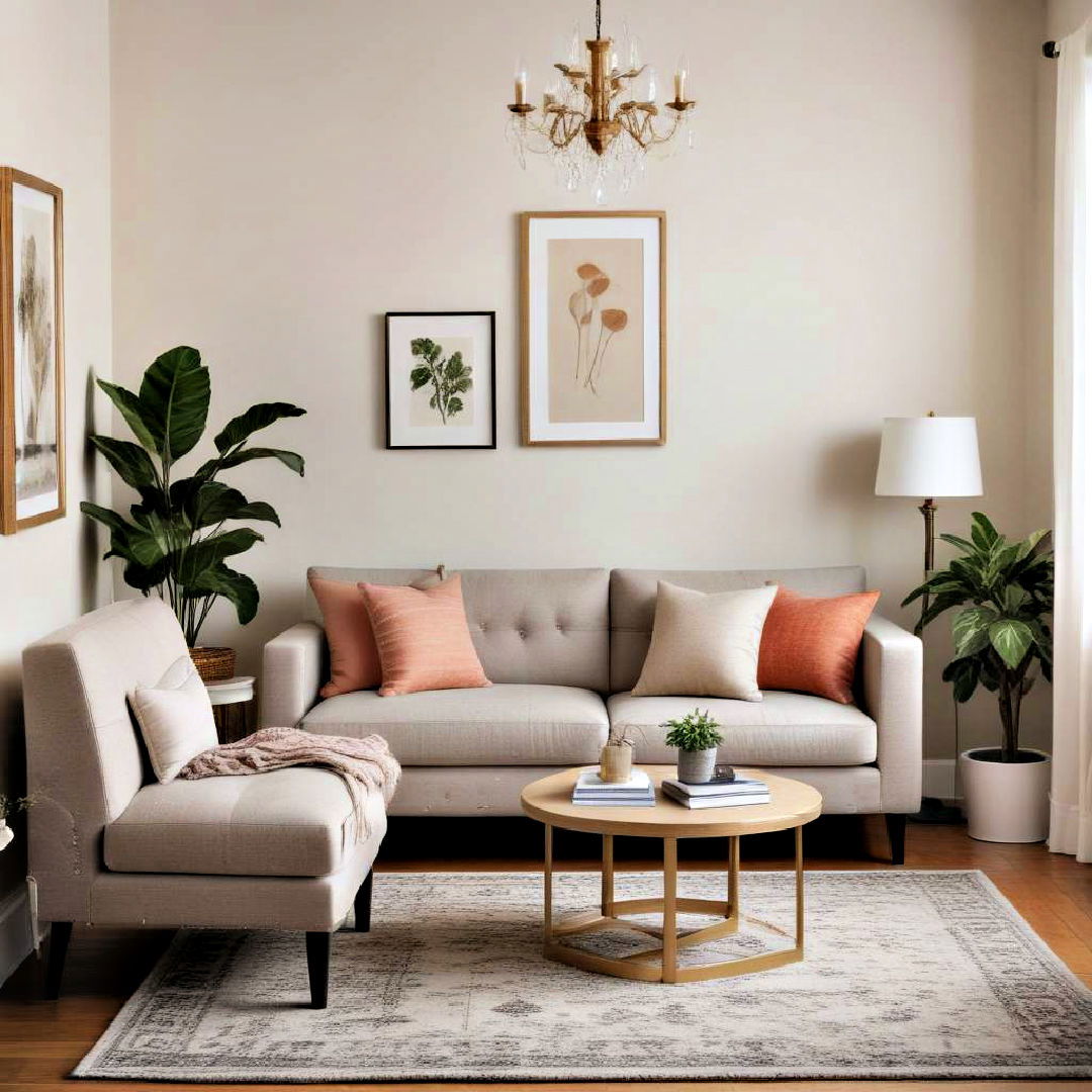 rearranging furniture to give apartment fresh feel - 40 Apartment Decorating Ideas