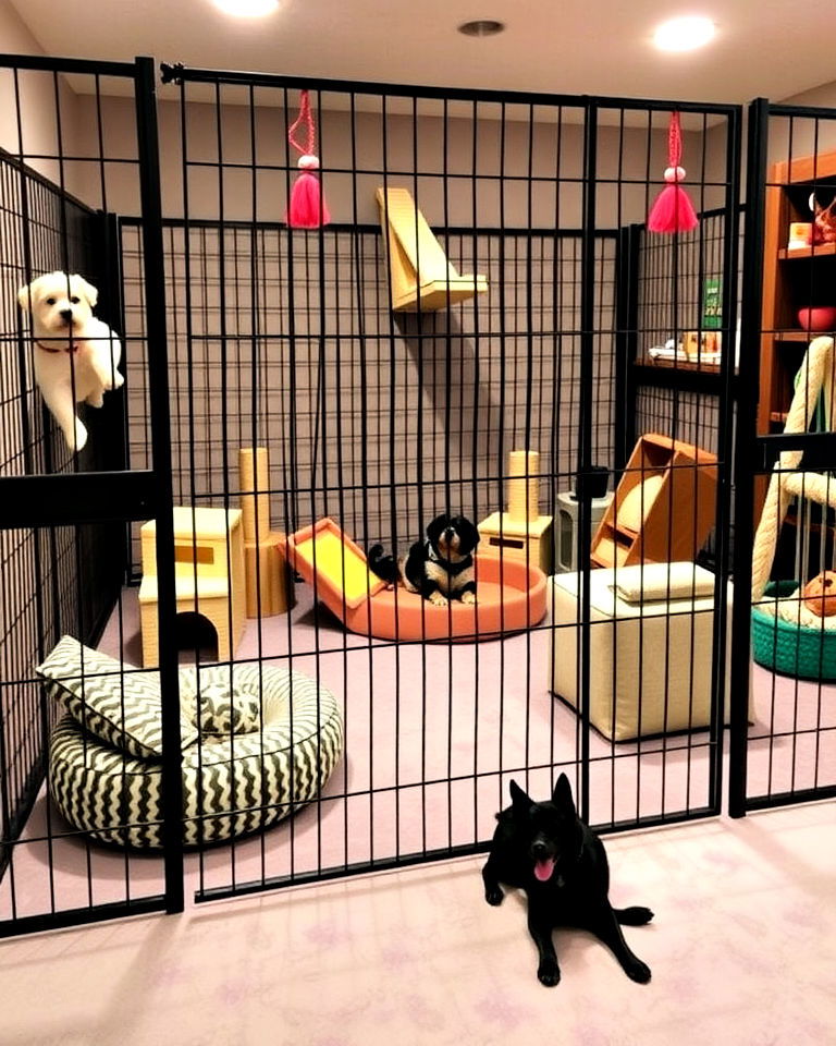 rec room as pet play zone - 30 Rec Room Ideas