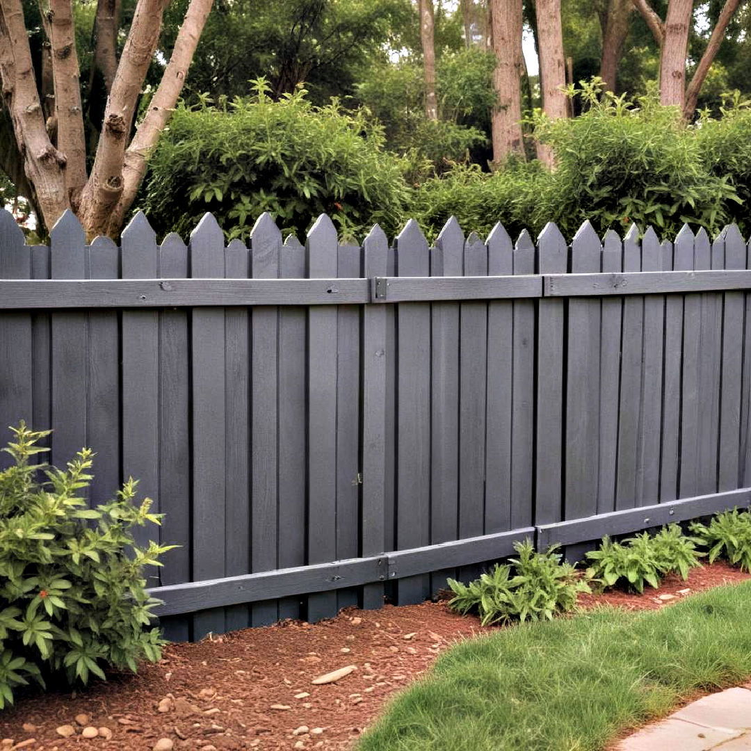 recycled plastic fence for backyard - 25 Backyard Fence Ideas