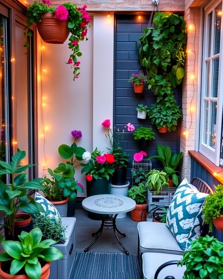 refreshing balcony garden escape - 40 Beautiful Gardens