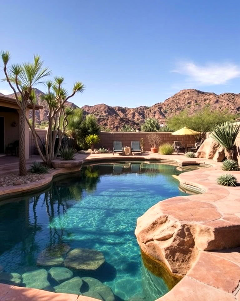 refreshing desert pools for arid climates - 40 Swimming Pool Ideas