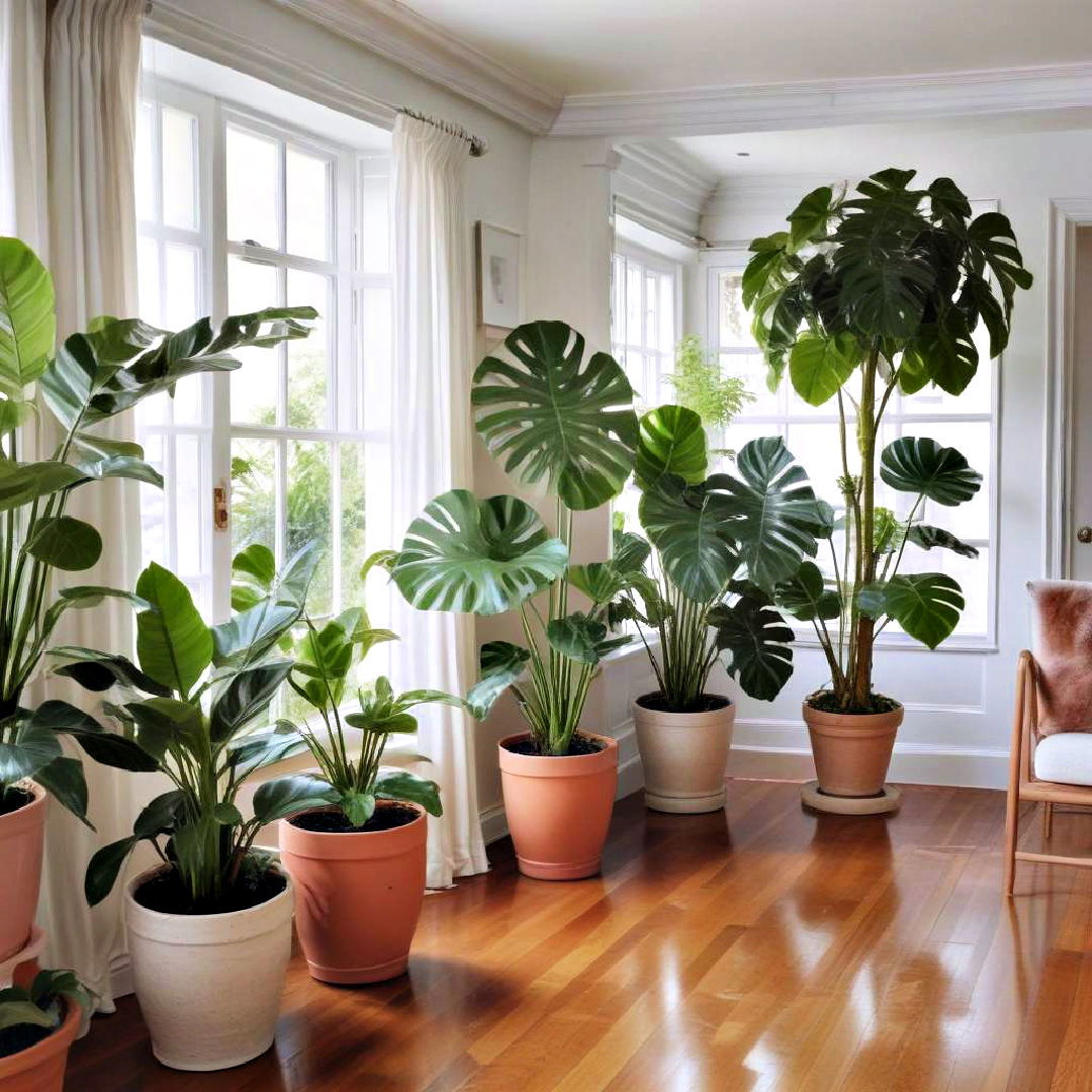 refreshing indoor plants - 30 Maximalist Decor Ideas