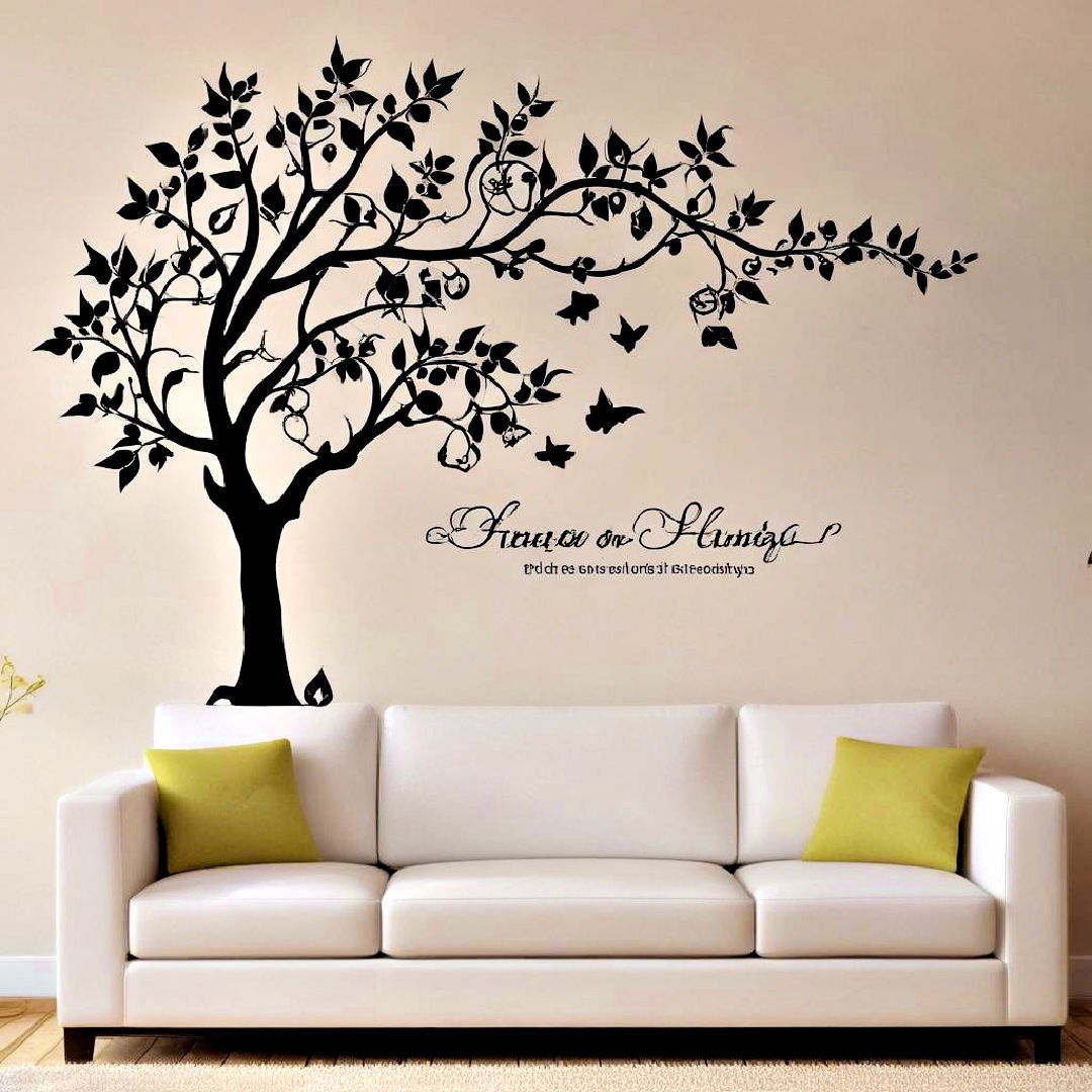 removable vinyl wall decals - 40 Wall Decor Ideas