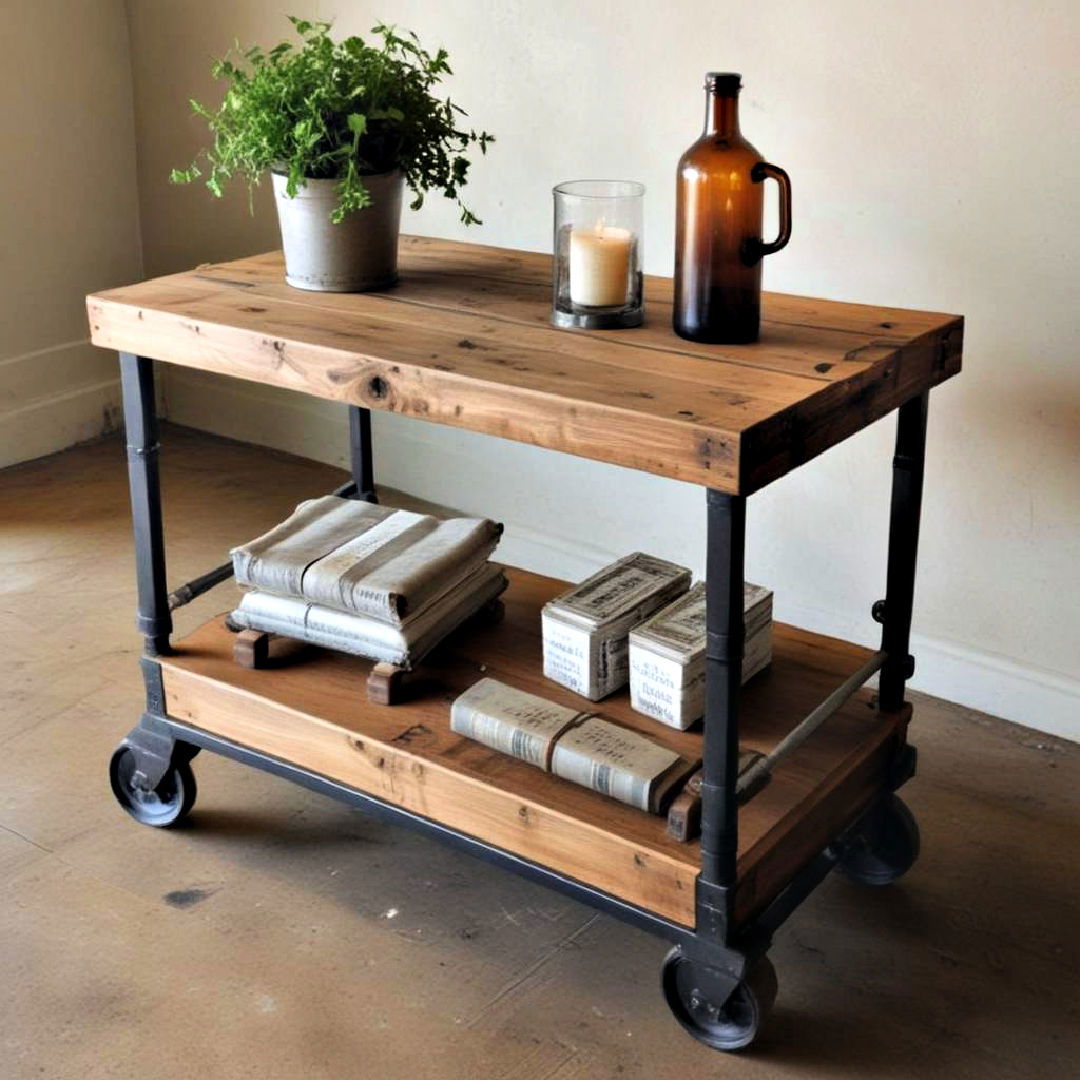 repurposed furniture for industrial decor - 30 Industrial Decor Ideas