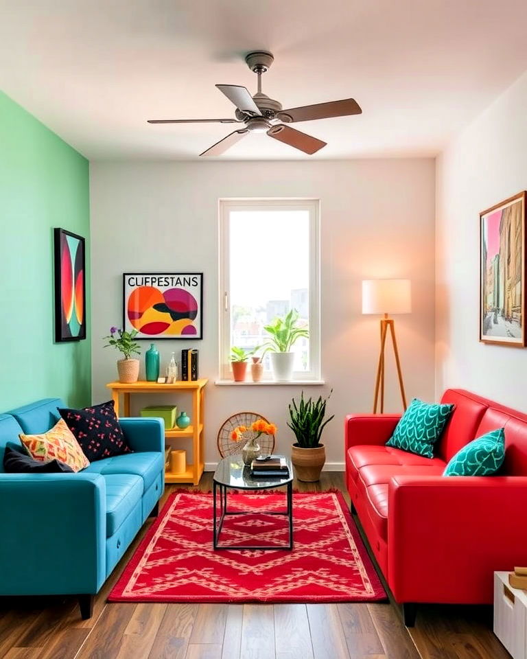 retro inspired color palette ideas - 30 Retro Game Room Ideas