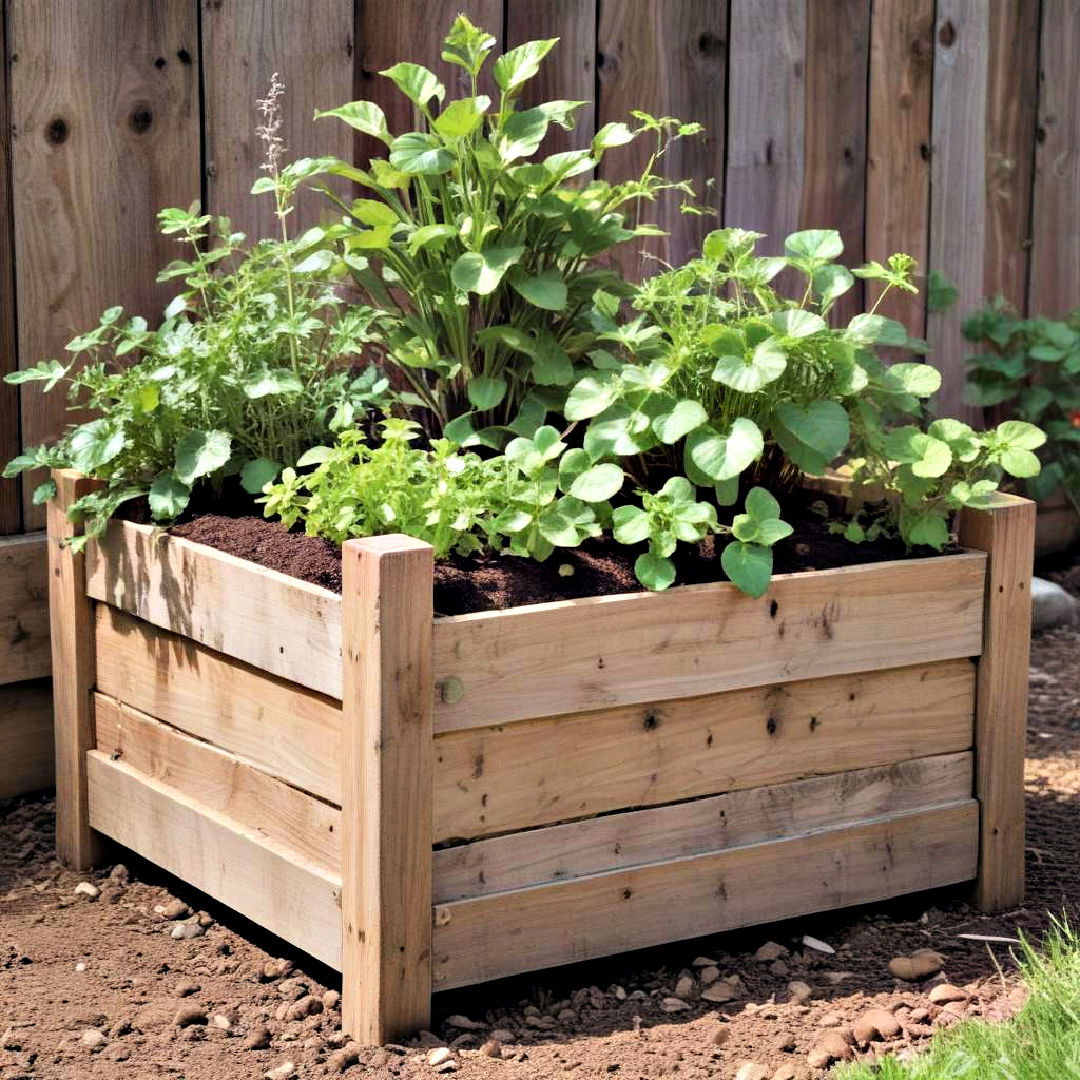 reutilize old planter - 25 Inexpensive Raised Garden Bed Ideas