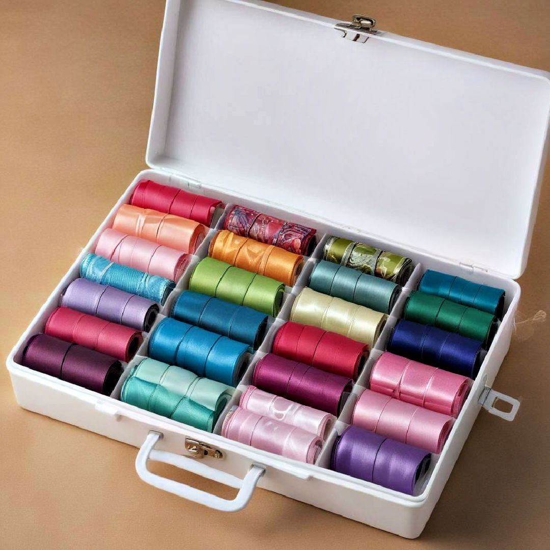 ribbon storage case ideas - 15 Ribbon Storage Ideas