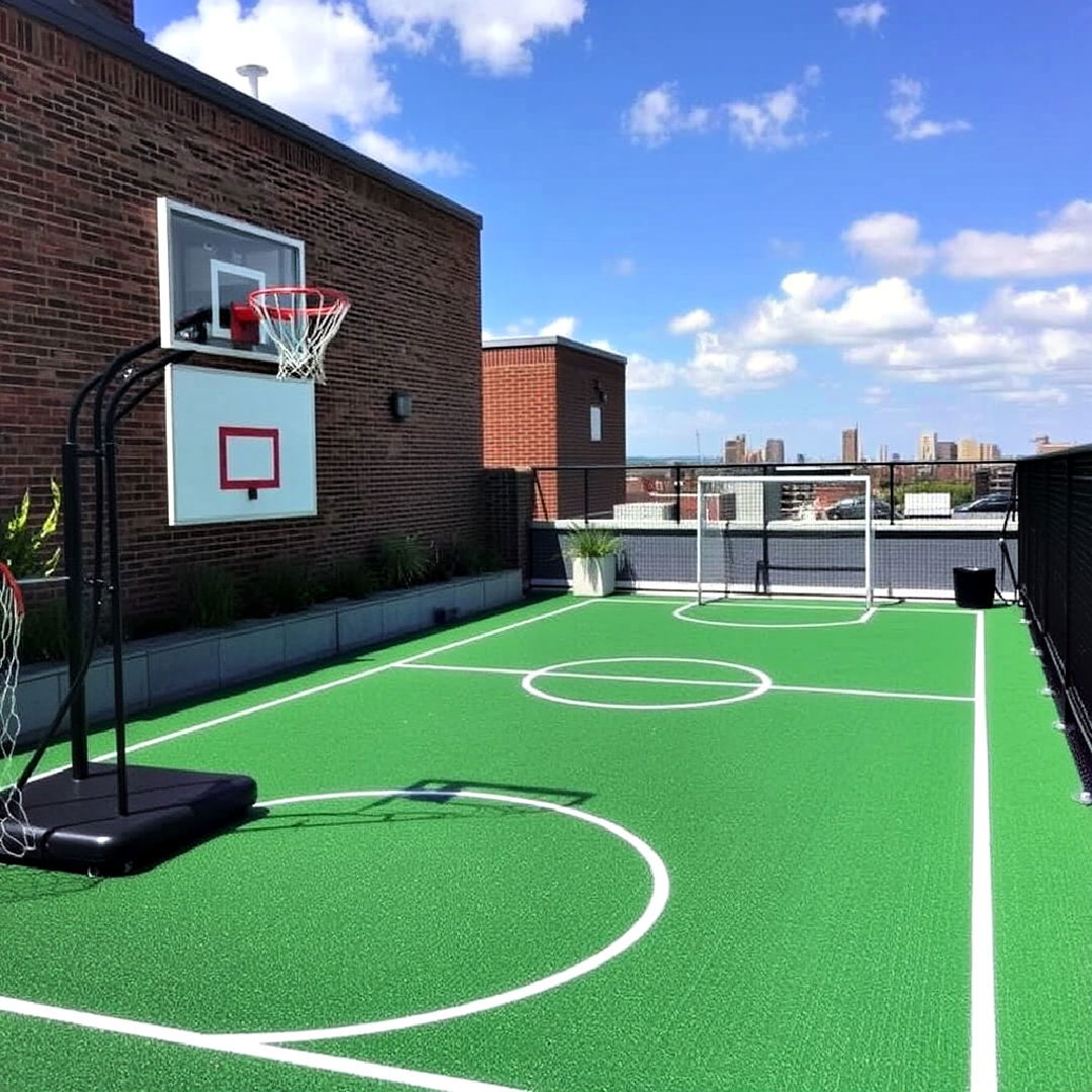 rooftop sports court ideas - 40 Rooftop Deck Ideas