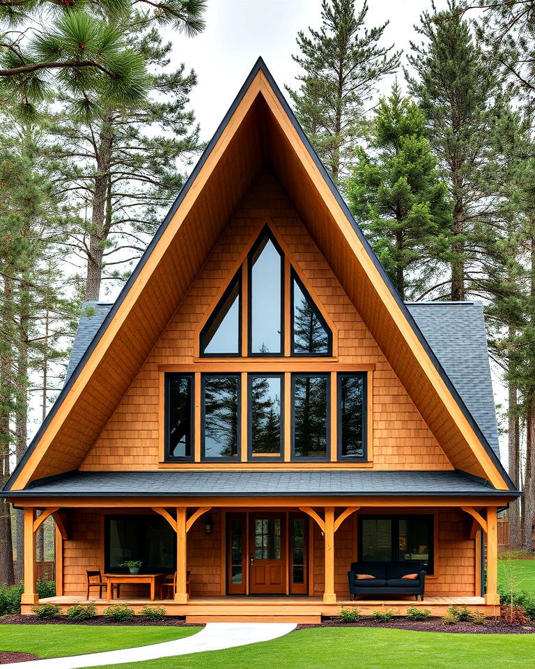 rustic a frame gable roof - 20 Gable Roof Design Ideas