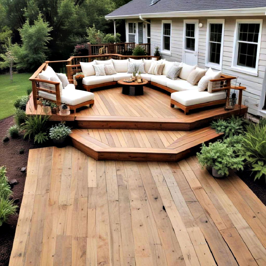 rustic charm floating deck - 20 Floating Deck Ideas
