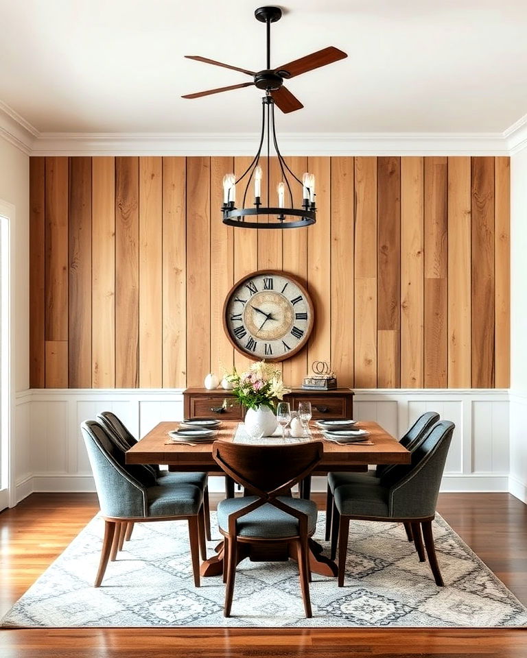 rustic elegance with board and batten - 40 Wall Paneling Ideas