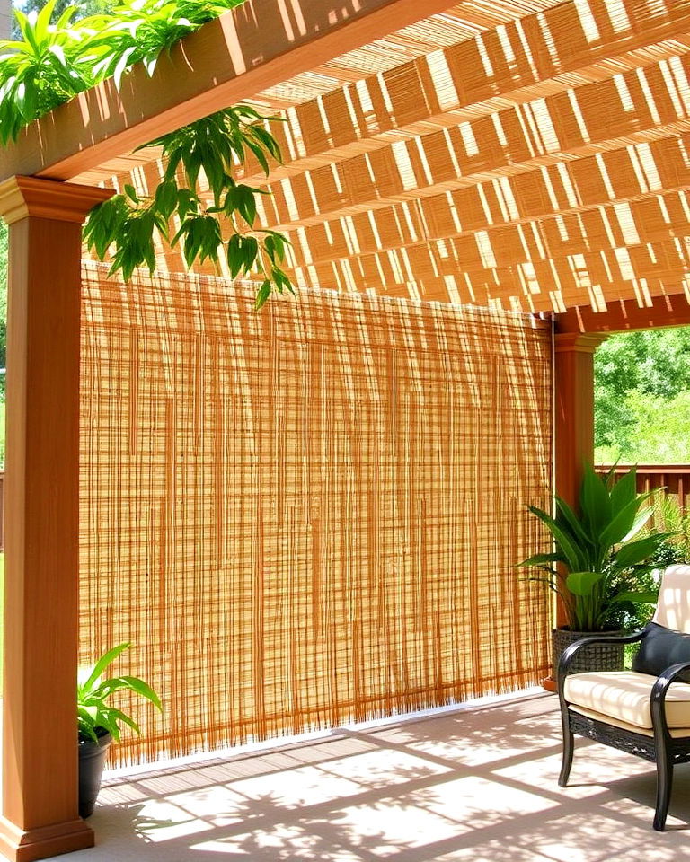 rustic vibe bamboo shade screens - 40 Shade Ideas