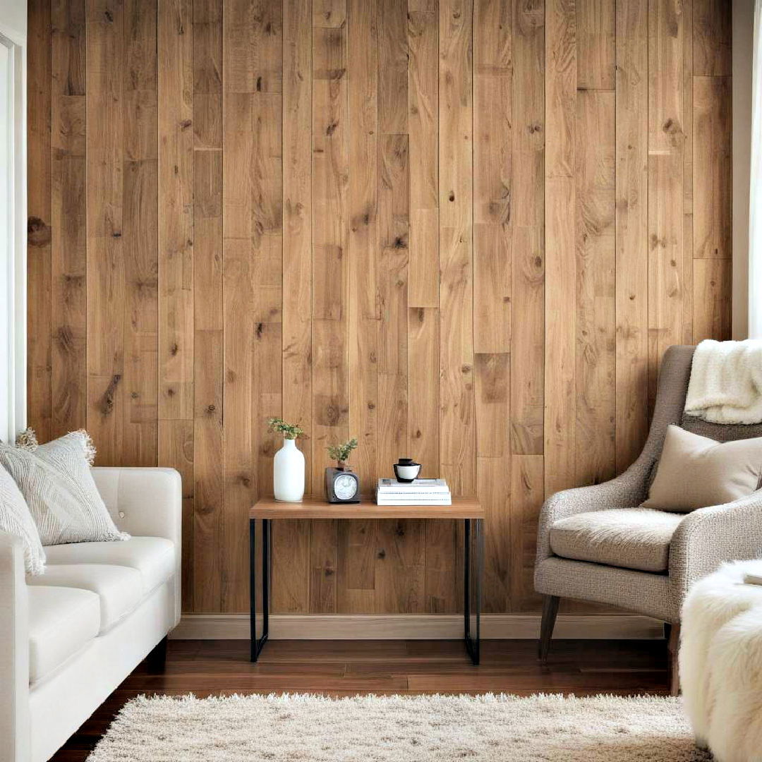 rustic wood paneling for wall covering - 30 Wall Covering Ideas