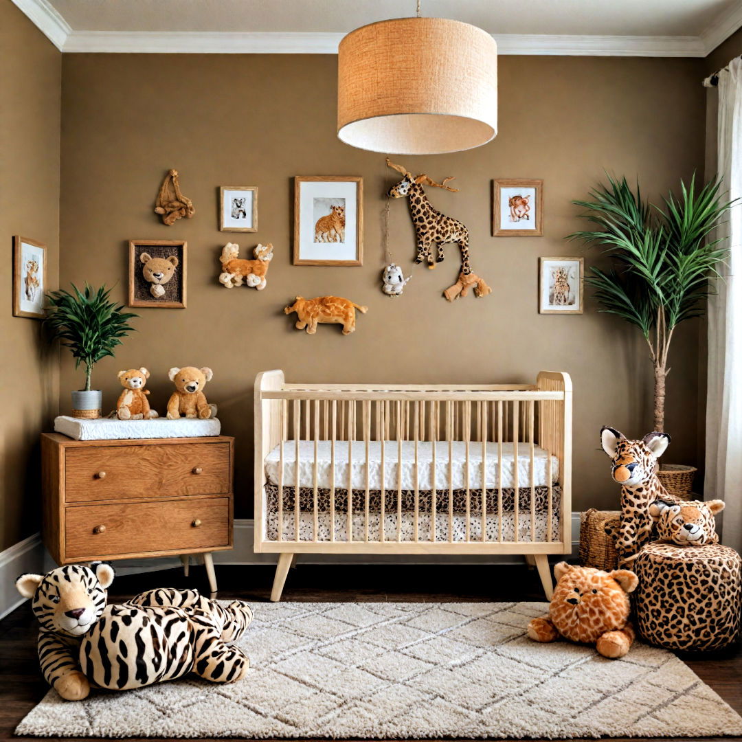 safari chic nursery theme - 40 Nursery Ideas