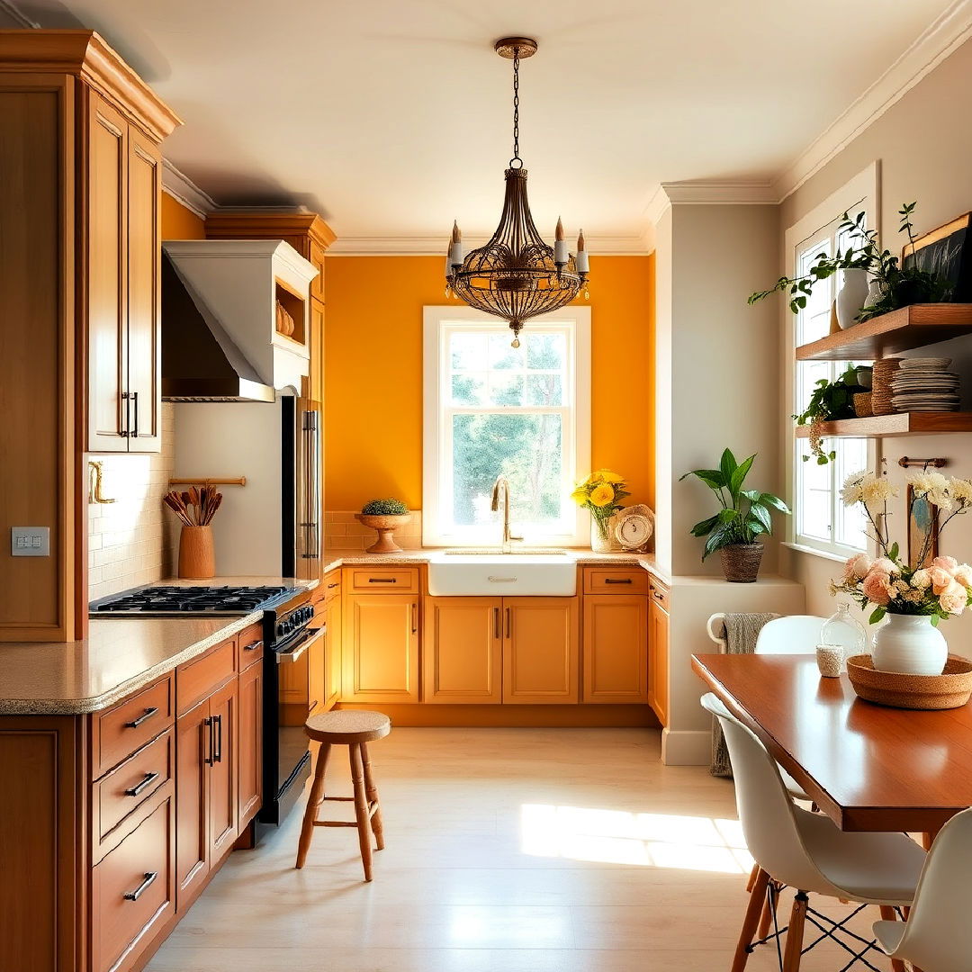 saffron and ivory color palette - 40 Warm Color Palettes for Every Room in the House