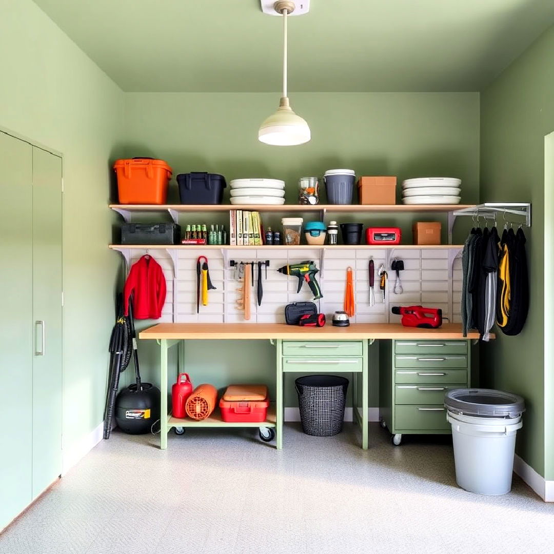 sage green paint color for garage - 40 Sage Green Paint Color Ideas