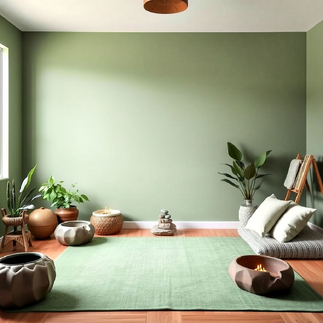 sage green paint color for meditation zone - 40 Sage Green Paint Color Ideas