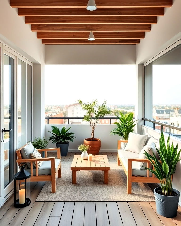 scandinavian inspired loft balcony - 20 Loft Balcony Ideas