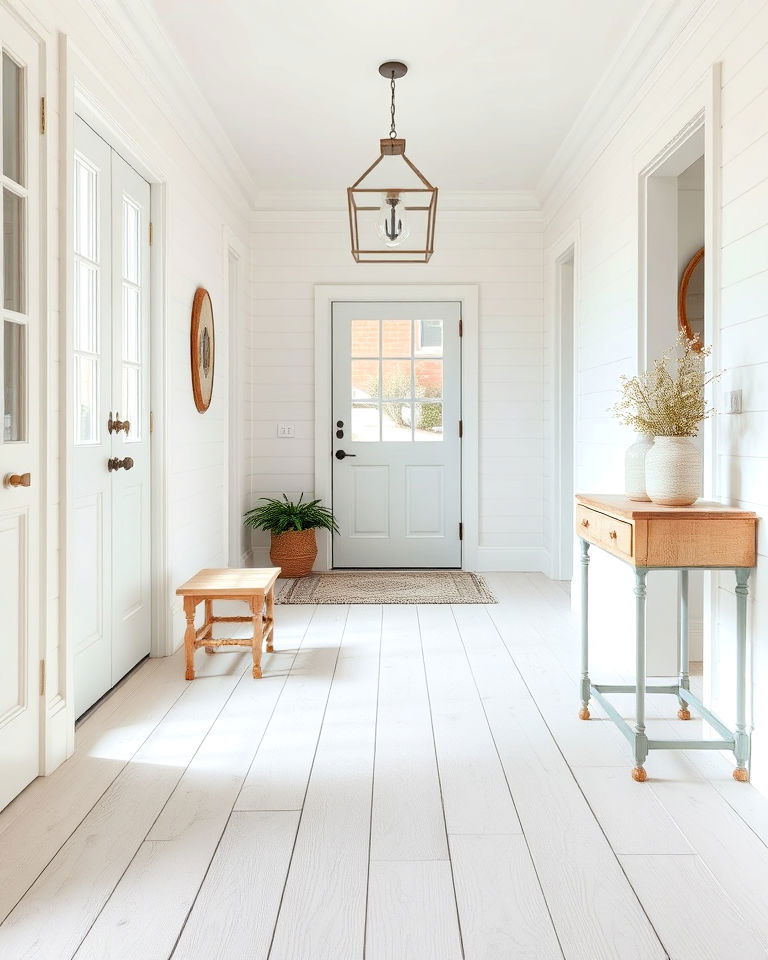 scandinavian inspired whitewashed pine floor - 30 Wood Floor Colors