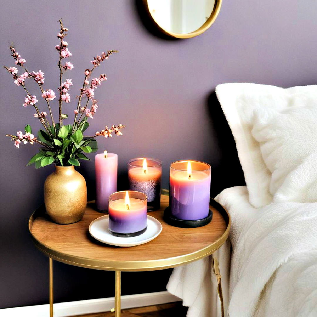scented candles for home decor - 40 Home Decor Ideas