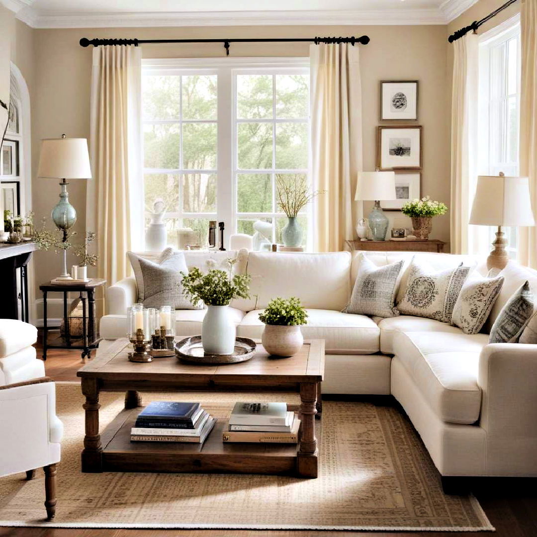 seasonal decor keeps your living room feeling fresh - 40 Living Room Ideas