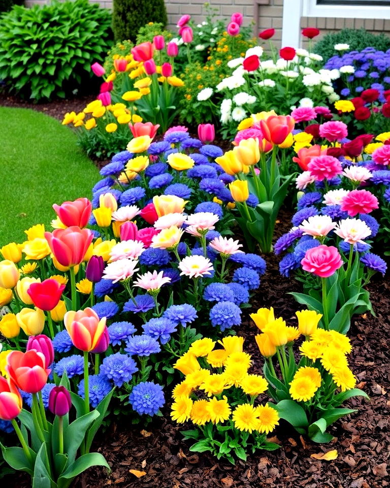 seasonal flower beds for luxury landscaping - 40 Luxury Landscaping Ideas