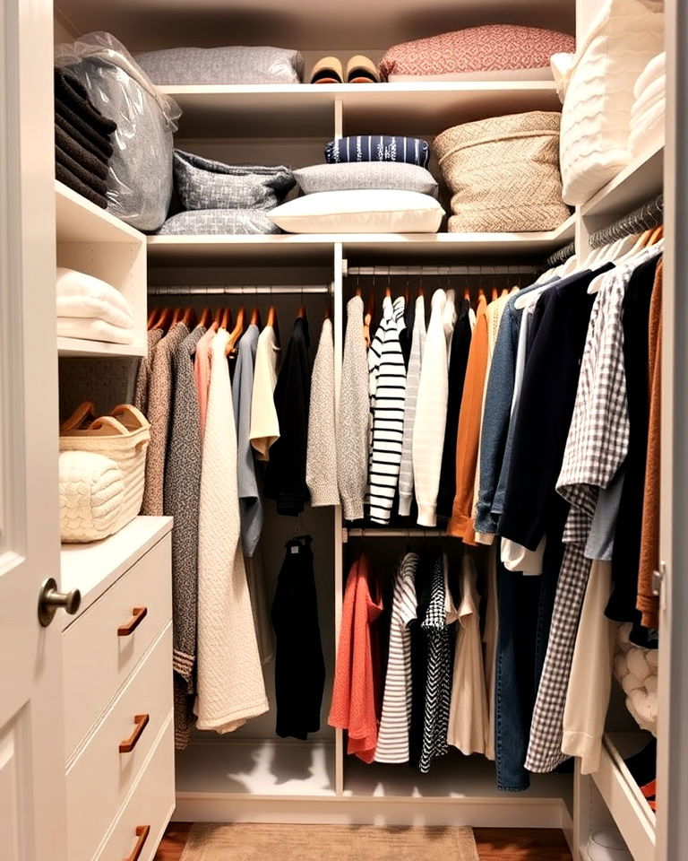 seasonal rotation zones for nursery closet - 25 Nursery Closet Ideas