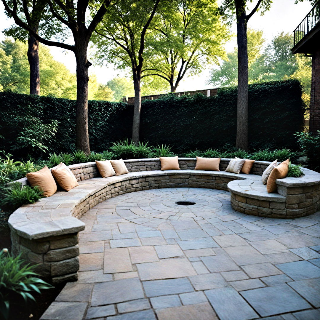 seating walls for yard - 40 Hardscaping Ideas