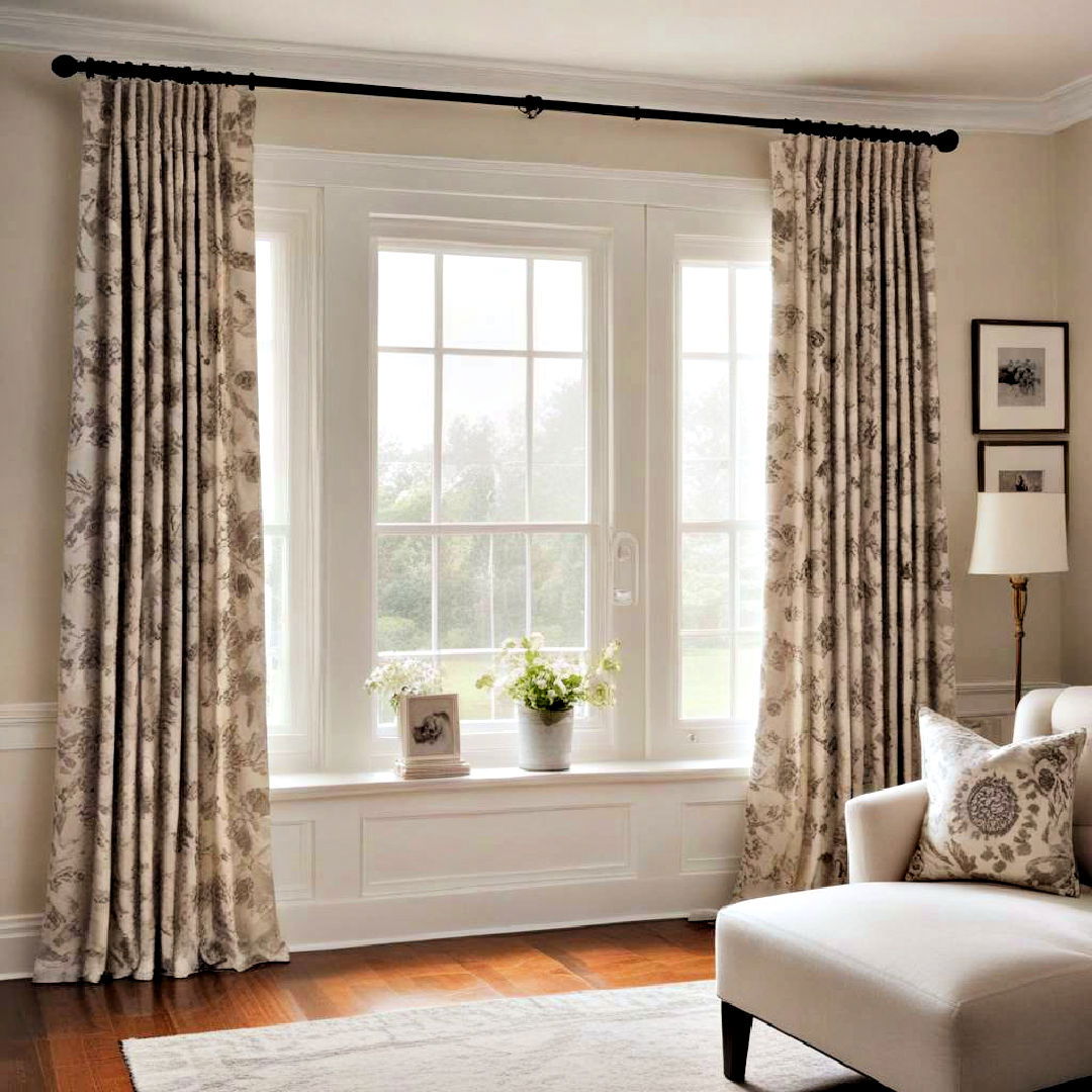 select custom curtains - 40 Living Room Ideas