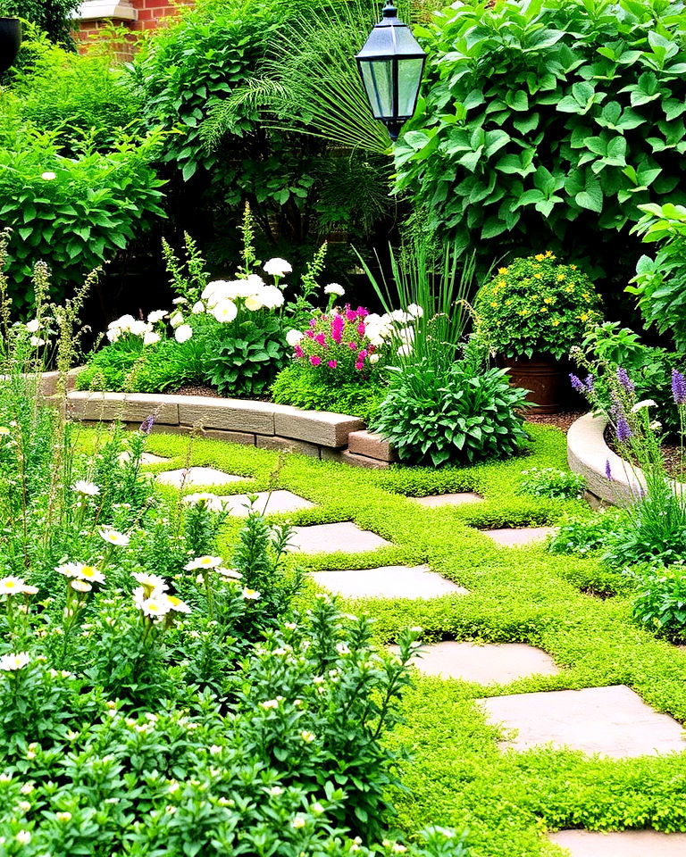 sensory garden with scented ground covers - 25 Sensory Garden Ideas