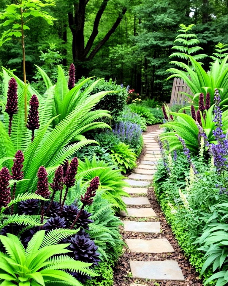 shady garden borders design - 20 Shady Garden Ideas