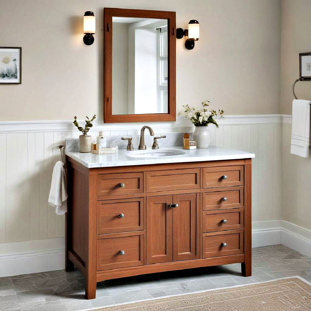 shaker style bathroom vanity - 40 Bathroom Vanity Ideas