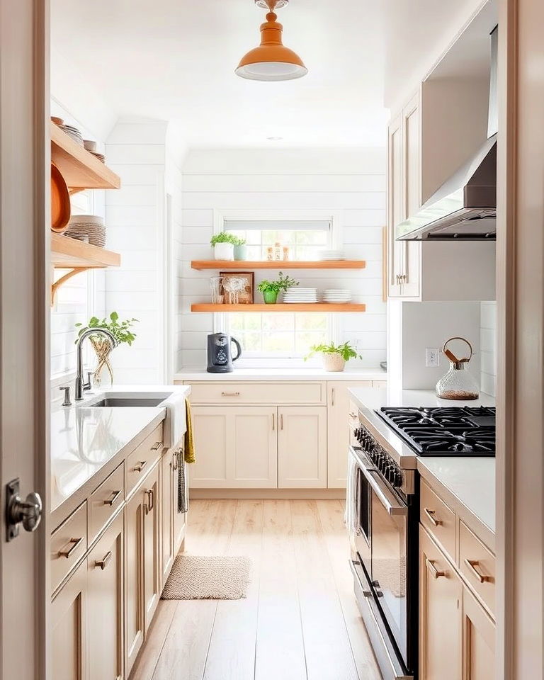 shiplap backsplash for galley kitchen - 30 Shiplap Backsplash Ideas for Your Kitchen