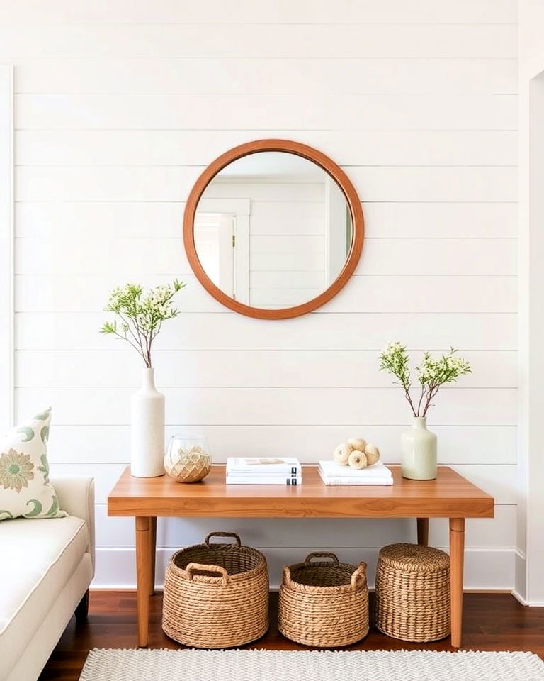 shiplap walls for hamptons style house interior - 25 Hamptons Style House Interior Ideas