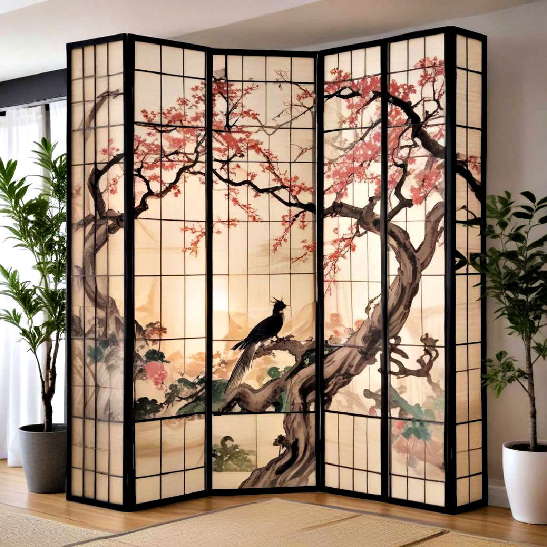 shoji screen for anime room - 40 Anime Room Ideas