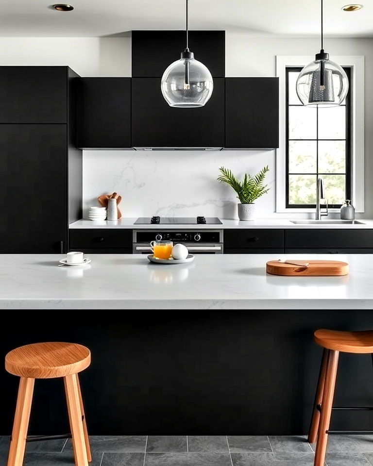sleek microcement countertops for kitchen - 20 Microcement Kitchen Ideas