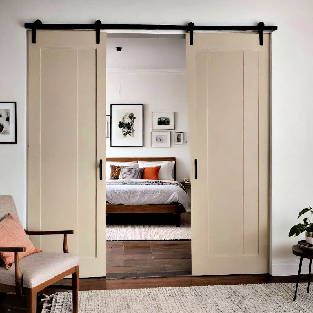sliding doors for small guest bedroom - 25 Small Guest Bedroom Ideas