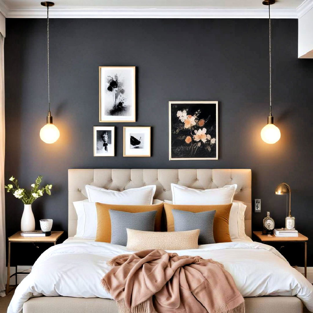 small bedroom lighting with pendant lights - 15 Small Bedroom Lighting Ideas