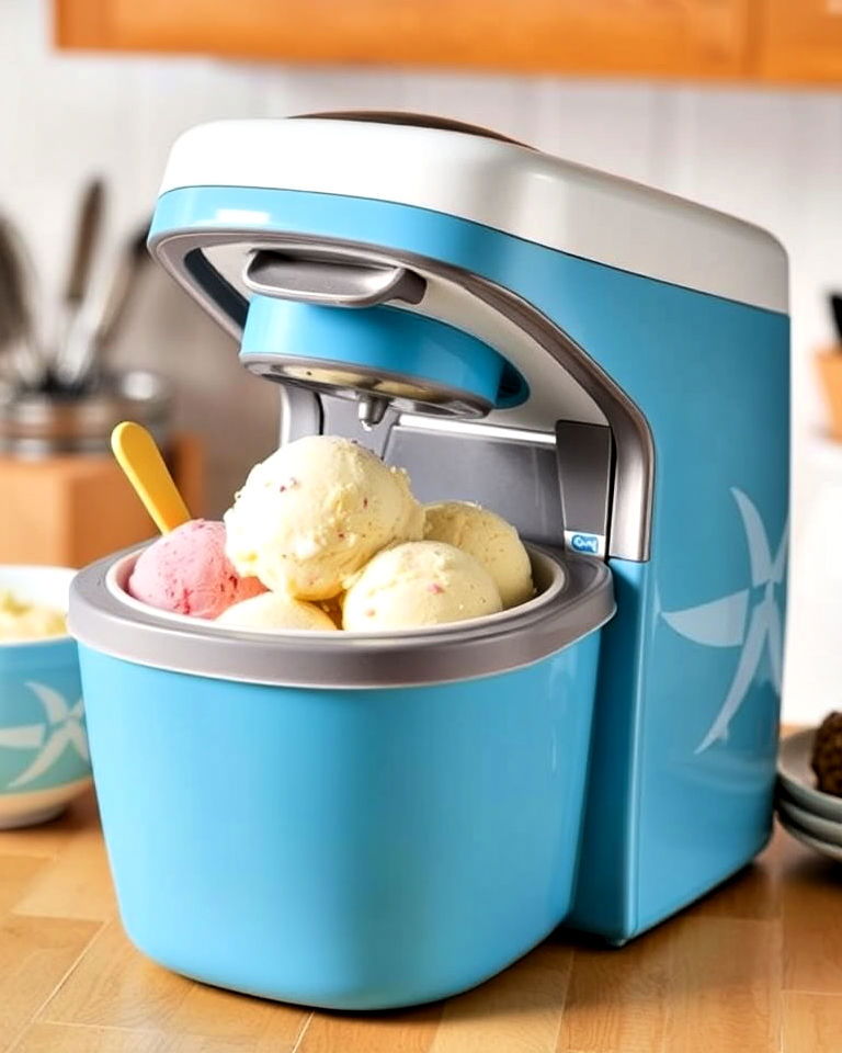 small kitchen with ice cream maker - 25 Small Kitchen Appliances List