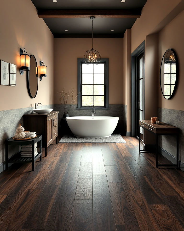 smoky walnut wood flooring - 30 Wood Floor Colors