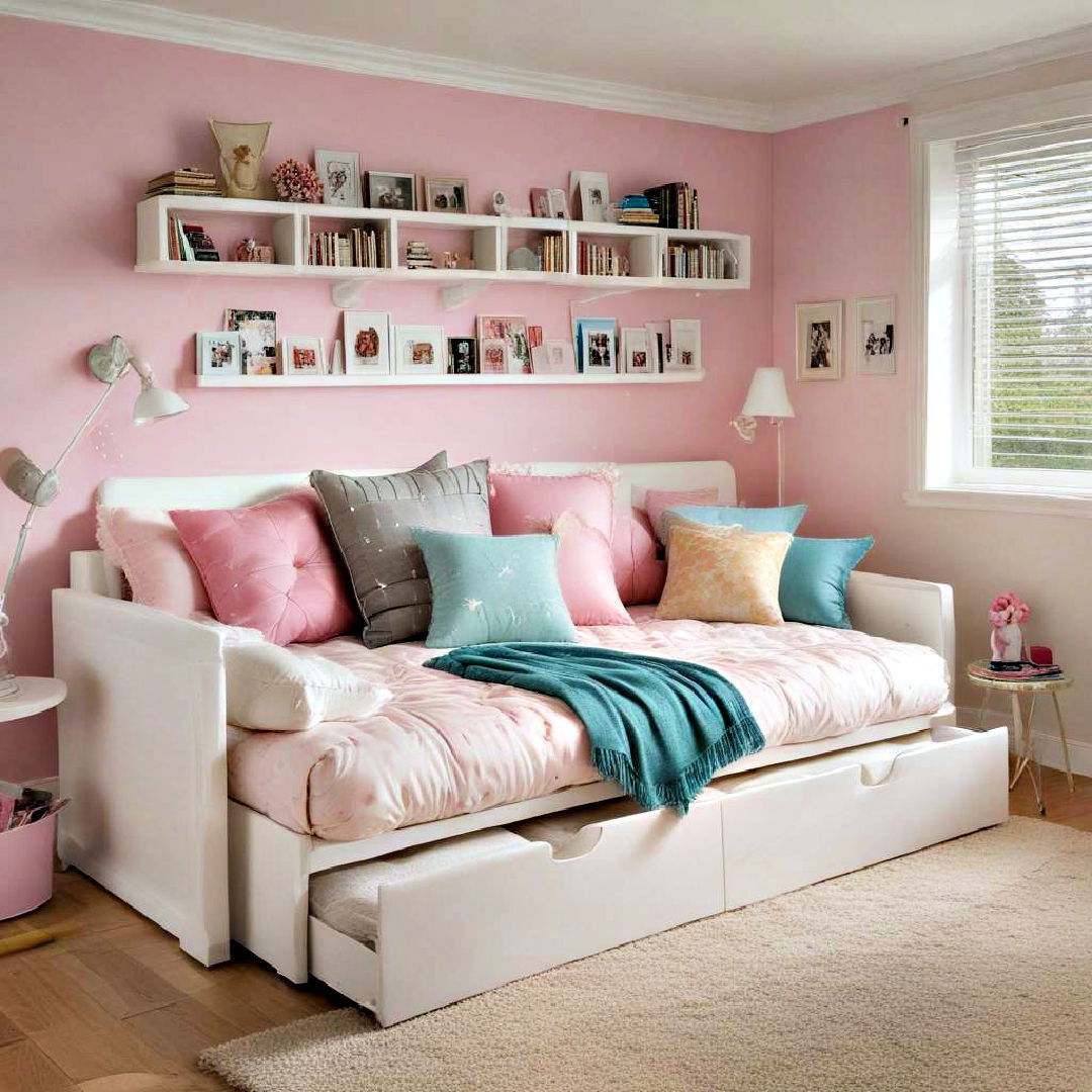 sofa bed for teenage girl bedroom - 40 Teenage Girl Bedroom Ideas