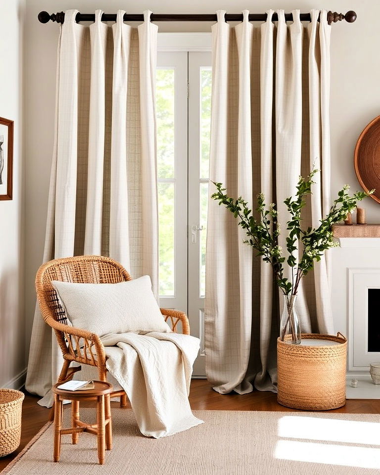 soft linen fabrics for french country interiors - 30 French Country Decor Ideas