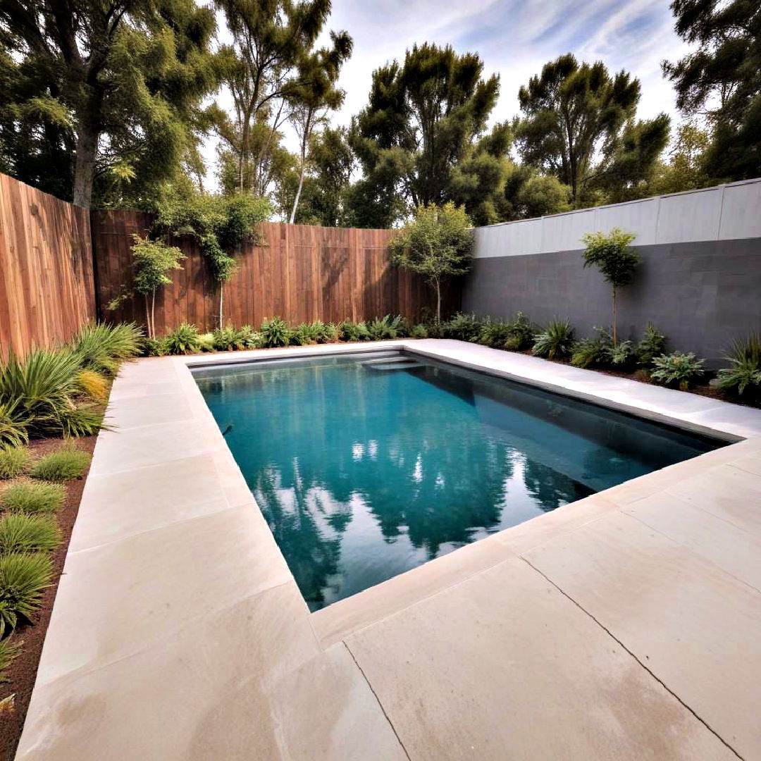 sophisticated clean line pool - 40 Backyard Pool Ideas