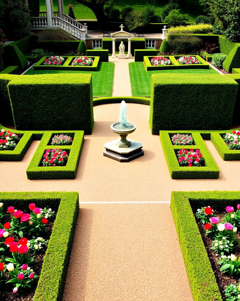 sophisticated formal garden elegance - 40 Beautiful Gardens
