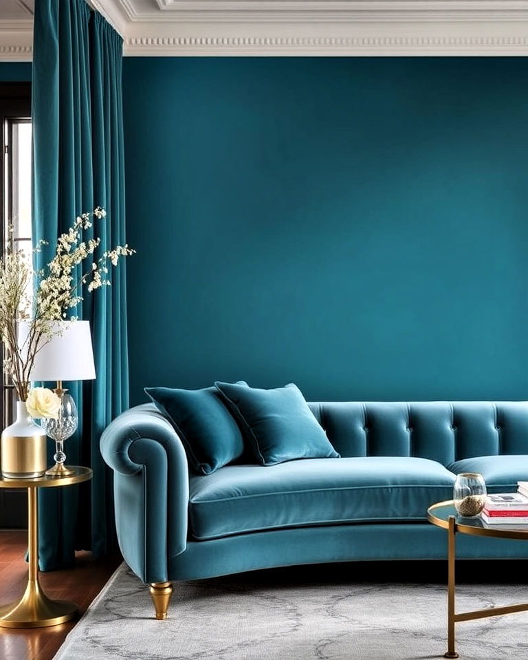 sophisticated luxurious velvet upholstery - 20 Italian Interior Design Ideas