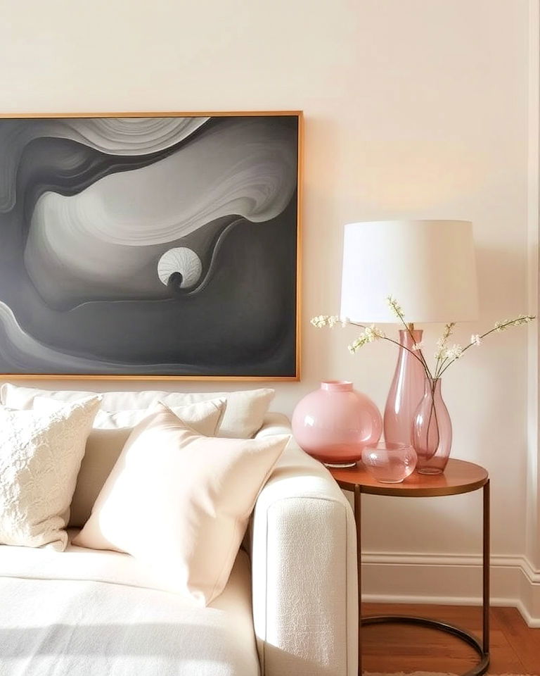 sophisticated pastel tinted glass decor - 25 Danish Pastel Room Ideas