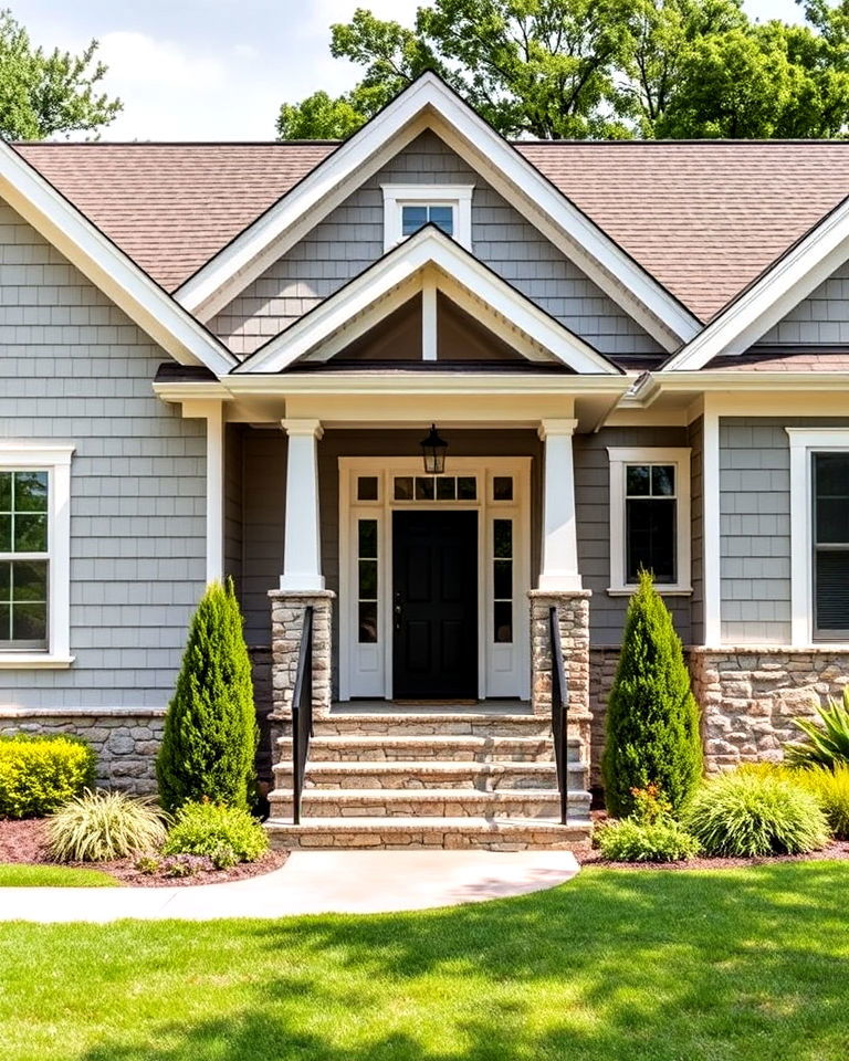 sophisticated soft gray siding - 25 House Siding Colors
