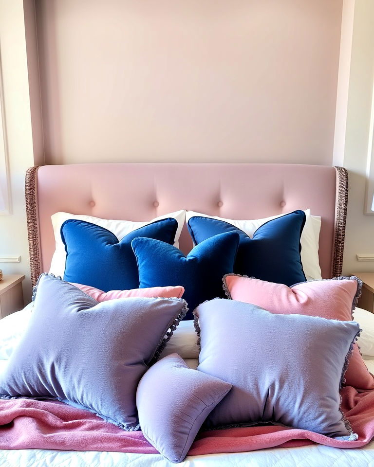 sophisticated velvet throw pillows - 25 Princess Room Ideas